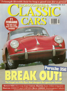 THOROUGHBRED & CLASSIC CARS 1996 SEPT - 240Z, JAG 420G, MARCOS NEW & OLD